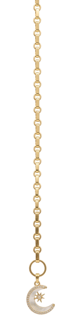 Collar Media Luna Madreperla Boga